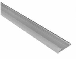 Lumen Profil oval pentru Led (Fara dispersor) Aluminiu H: 9mm L: 1m W: 39mm Argintiu (05-30-0530)