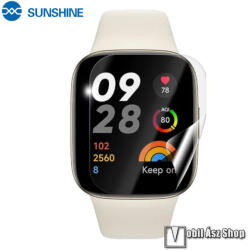 SUNSHINE SAMSUNG Galaxy Watch6 Classic 43mm (SM-R950/955), SUNSHINE Hydrogel TPU okosóra védőfólia, Ultra Clear, Önregenerál (SUNS255858)