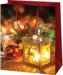 Cardex Karácsony hangulatú közepes ajándéktáska 18x10x23cm (44546) - jatekshop