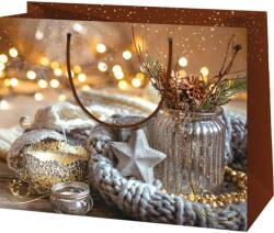 Cardex Karácsonyi hangulat közepes méretű ajándéktáska 18x23x10cm-es (44507) - jatekshop