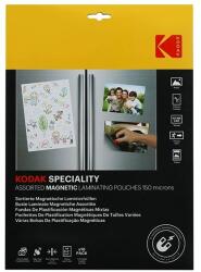 Kodak Lamináló fólia KODAK 10x15cm + 13x18cm + A/4 150 mikron mágneses 10 ív/csomag - papiriroszerplaza