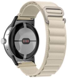  NYLON Cserélhető szíj a Google Pixel Watch / Pixel Watch 2 bézs