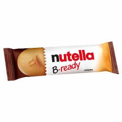Nutella B-Ready ropogós ostya kakaós mogyorókrémmel és búzakészítménnyel töltve 22 g - cooponline