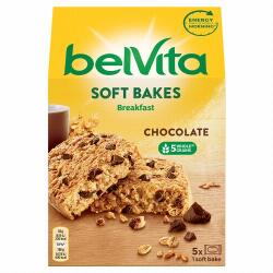 belVita Soft Bakes gabonás keksz csokoládédarabokkal 250 g - cooponline