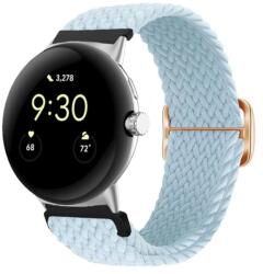 BRAIDED Nylon szíj a Google Pixel Watch / Pixel Watch 2 , kék