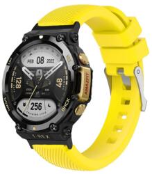 CUBE szilikon szíj Amazfit T-Rex 2 sárga