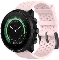 HOLE Szilikon szíj a Suunto 9 / Suunto 7 / Suunto 9 Baro / Suunto Spartan Sport rózsaszín készülékekhez