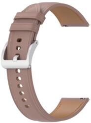 LEATHER Univerzális bőrszíj - szélessége 20mm sötét rózsaszín