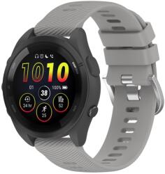  RUBBER Szilikon szíj Garmin Forerunner 265S szürke