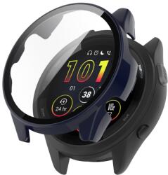 PC TELJES BORÍTÁS Műanyag borítás üveggel Garmin Forerunner 265S kék