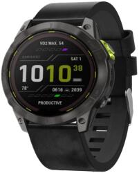  LEATHER Bőr szíj Garmin Enduro 2 / Tactix 7 fekete