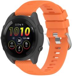  RUBBER Szilikon szíj Garmin Forerunner 265S narancs