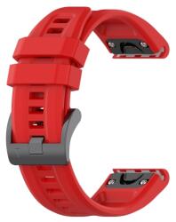 EGYSZERŰ szilikon szíj Garmin Enduro 2 / Tactix 7 piroshoz