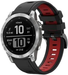SPORT Univerzális szíj a Garmin Instinct modellekhez fekete-piros