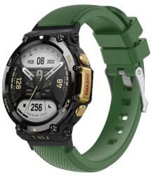 CUBE szilikon szíj Amazfit T-Rex 2 zöld