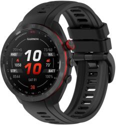 SZILIKON szíj Garmin Approach S70-hez - 47mm fekete