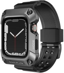 NILLKIN RUIDONG Tok és szíj Apple Watch 9 / 8 / 7 45mm szürke színű