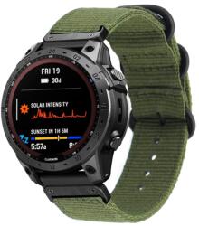  NYLON szíj Garmin Fenix 7 zöldhöz