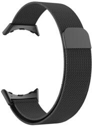 MILANESE Google Pixel Watch / Pixel Watch 2 fém szíj fekete