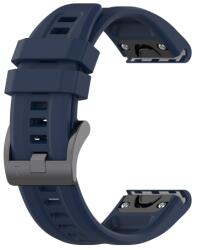 SIMPLE szilikon szíj Garmin Enduro 2 / Tactix 7 sötétkékhez