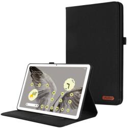 FABRIC Flip borító a Google Pixel Tab hoz, fekete
