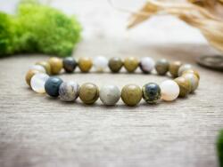 R. M. ékszer Óceán jáspis ásvány karkötő (13290-RM-20)