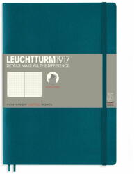 Leuchtturm Caiet B5 Punctat Cop. Flexibila Verde Pacific Leuchtturm