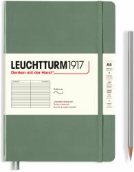 Leuchtturm Caiet A5 Dr Cop. Flexibila Olive Leuchtturm