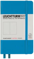 Leuchtturm Caiet A6 Punctat Cop. Rigida Albastru Azur Leuchtturm