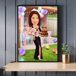 3gifts Caricatura Happy Birthday - 3gifts - 150,00 RON