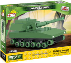 COBI Set de construit Cobi AHS KRAB Nano Tank, colectia Tancuri, 2246, 57 piese