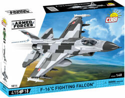 COBI Set de construit Cobi F-16 C FIGHTING FALCON PL, colectia Avioane, 5814, 415 piese