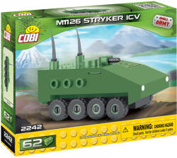 COBI Set de construit Cobi MTI26 Stryker Nano Tank, colectia Tancuri, 2242, 62 piese