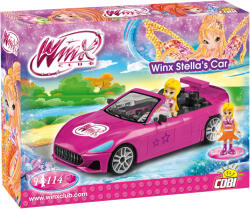 COBI Set de construit Cobi Winx Stella s Car, colectia Winx, 25088, 114 piese