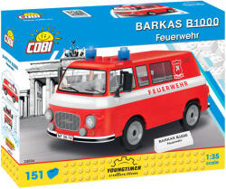 COBI Set de construit Cobi Barkas B 1000 Feuerwehr, colectia Youngtimer, 24594, 151 piese
