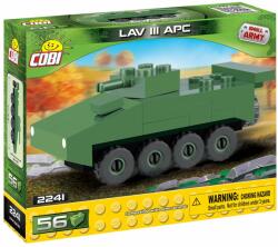 COBI Set de construit Cobi LAV III APC Nano Tank, colectia Tancuri, 2241, 56 piese