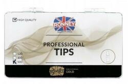 Ronney Professional Tipsuri pentru unghii, migdală, alb, 500 buc. - Ronney Professional Tips 500 buc