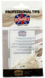 Ronney Professional Tipsuri unghii false Sharp, mărimea 9, cream - Ronney Professional Tips 60 buc