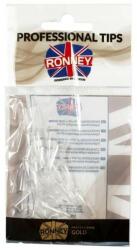 Ronney Professional Tipsuri unghii false Sharp, mărimea 8, transparente - Ronney Professional Tips 60 buc