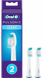 Oral-B Pulsonic Clean cserélhető fejek, 2 darab, fehér
