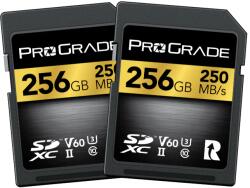 ProGrade Gold SDXC 256GB UHS-II/V60 2pc (PGSD256GBK2NA)
