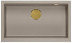 Quadron Chiuveta compozit sub blat Quadron Logan 110 bej - auriu 76x44 cm (HQD7644U4_PVDG1_U) Chiuveta