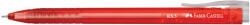 Faber-Castell Roller 0.5mm Semi-gel Cu Mecanism Rosu Rx5 Faber-castell