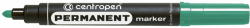 Centropen Marker Permanent Verde Varf Rotund 2.5mm 8566 Centropen