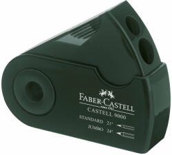Faber-Castell Ascutitoare Plastic Dubla Sleeve Verde Faber-castell