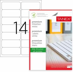 Tanex Etichete 14/a4 99.1*38.1mm Colturi Rotunde 100/top Tanex