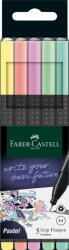 Faber-Castell Liner 0.4mm Set 5 Buc Pastel Grip Faber-castell