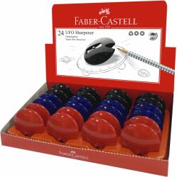 Faber-Castell Ascutitoare Plastic Simpla Ufo Rosu-albastru-negru Faber-castell