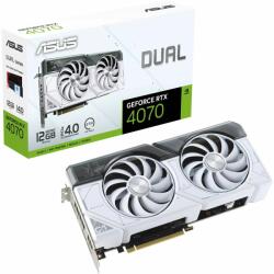 ASUS GeForce RTX 4070 Dual White 12GB GDDR6X 192bit (DUAL-RTX4070-12G-WHITE/90YV0IZ5-M0NA00)