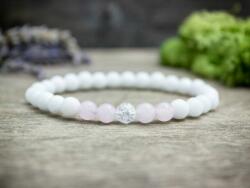 R. M. ékszer Puha hó vegyes ásvány karkötő (14359-RM-21)